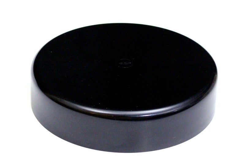 JSP Manufacturing Marine Dock Piling Cone Cap Boat Pylon Edge Post Head Cover Flat Pilling (Black, 12) - Image 1